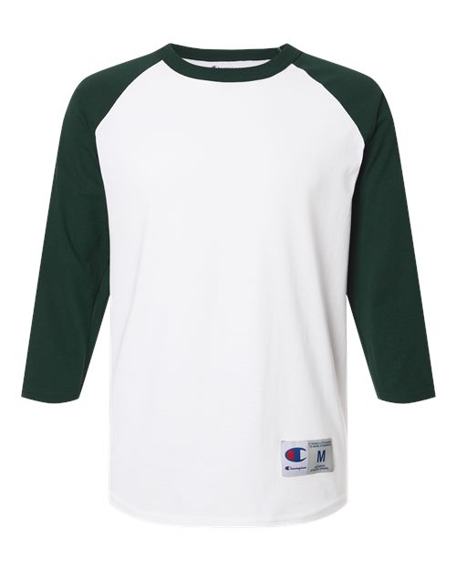 Champion T137 Unisex Raglan Sleeve Baseball T-Shirt