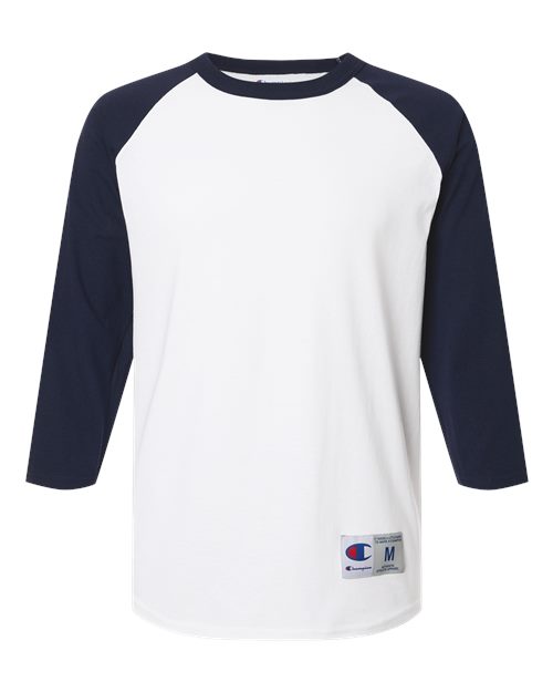 Champion T137 Unisex Raglan Sleeve Baseball T-Shirt