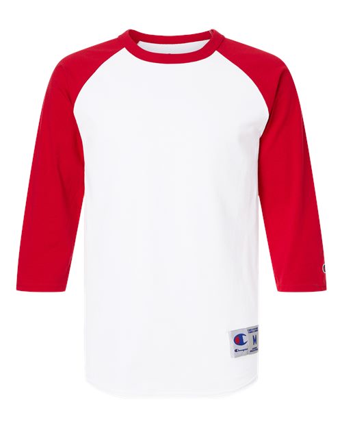Champion T137 Unisex Raglan Sleeve Baseball T-Shirt