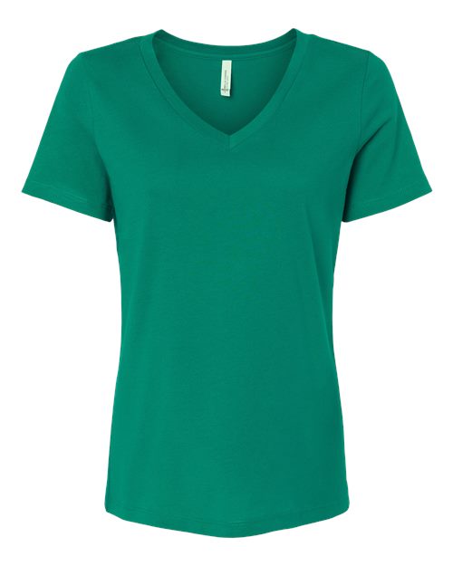 BELLA + CANVAS 6405 Women’s Relaxed Jersey V-Neck Tee