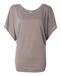 BELLA + CANVAS 8821 Women’s Flowy Draped Dolman Tee