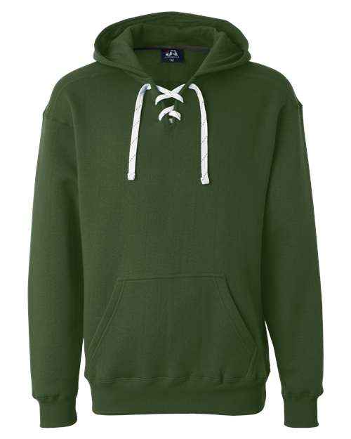 J. America 8830 Men's Sport Lace Hooded Sweatshirt