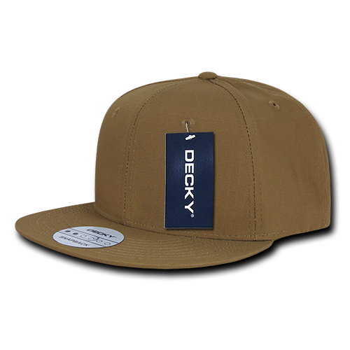 Decky 360 6 Panel High Profile Structured Ripstop Snapback