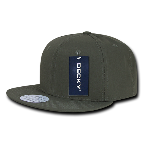Decky 360 6 Panel High Profile Structured Ripstop Snapback