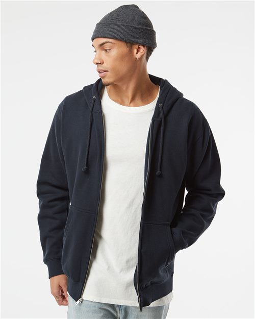 Independent Trading Co. IND4000Z Unisex Heavyweight Full-Zip Hooded Sweatshirt