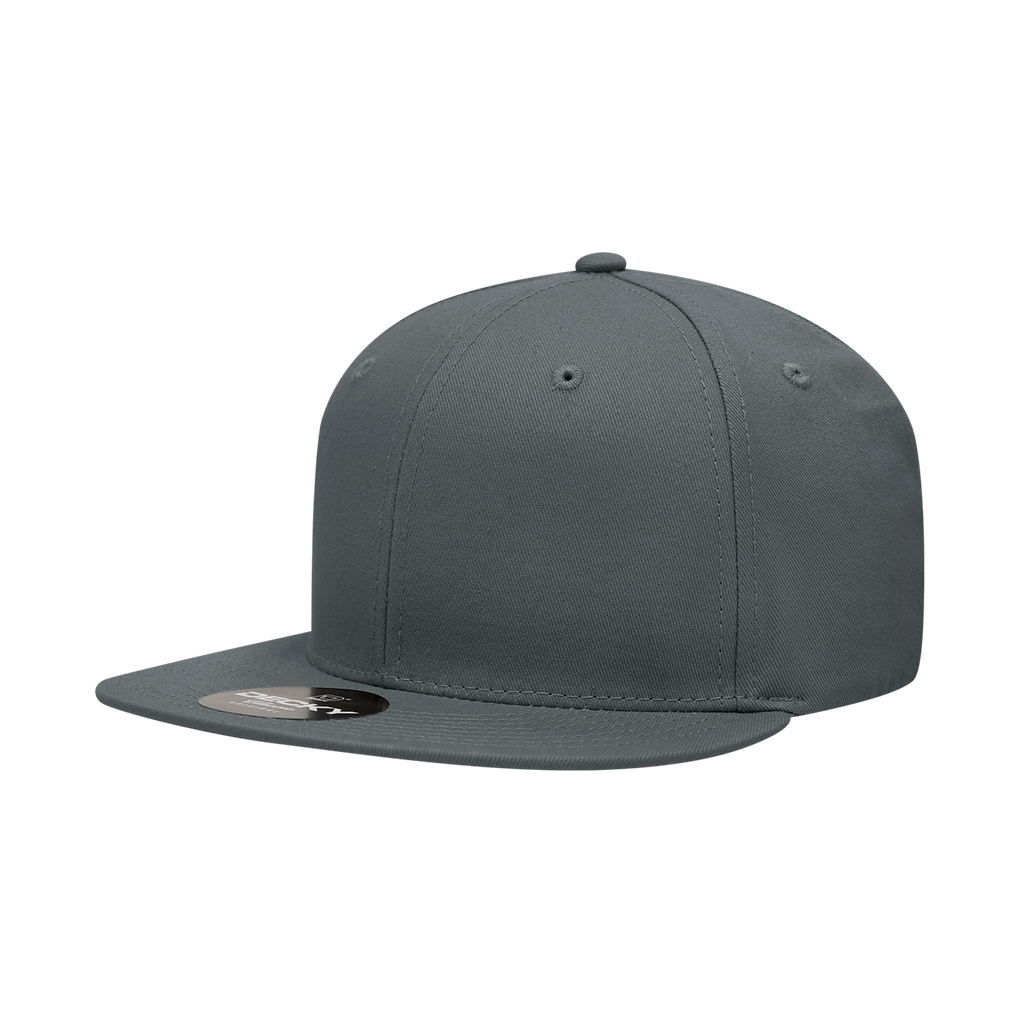 Decky 361 6 Panel High Profile Structured Cotton Blend Snapback