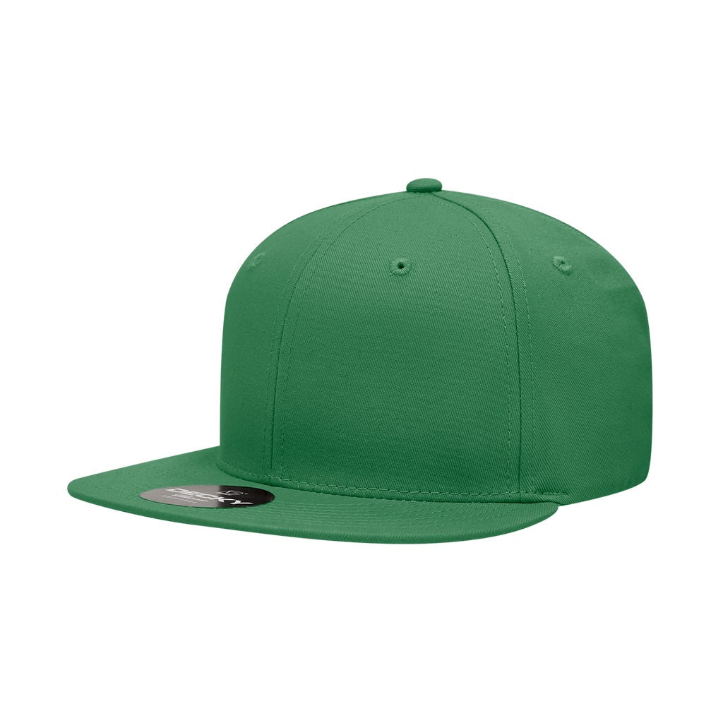 Decky 361 6 Panel High Profile Structured Cotton Blend Snapback