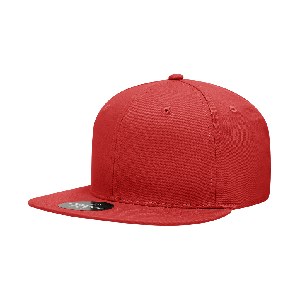Decky 361 6 Panel High Profile Structured Cotton Blend Snapback