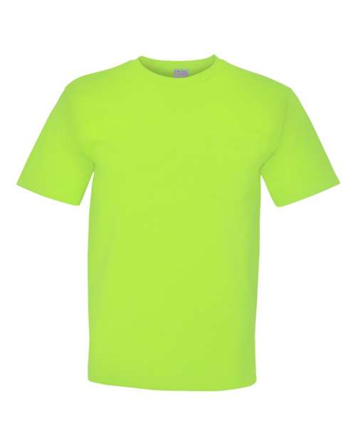 Bayside 5070 Unisex USA-Made Midweight Pocket T-Shirt