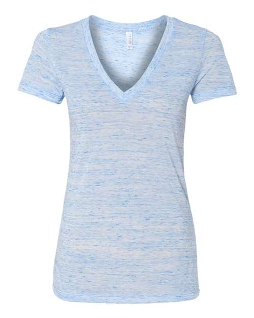 BELLA + CANVAS 6035 Women’s Jersey Deep V-Neck Tee