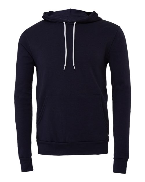 BELLA + CANVAS 3719 Unisex Sponge Fleece Hoodie Sweatshirt