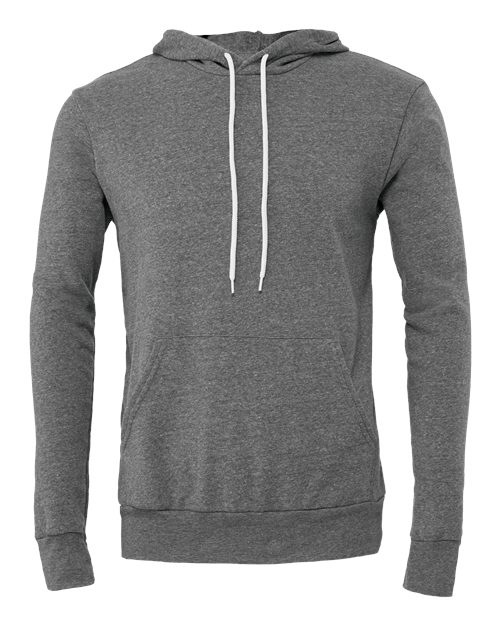 BELLA + CANVAS 3719 Unisex Sponge Fleece Hoodie Sweatshirt