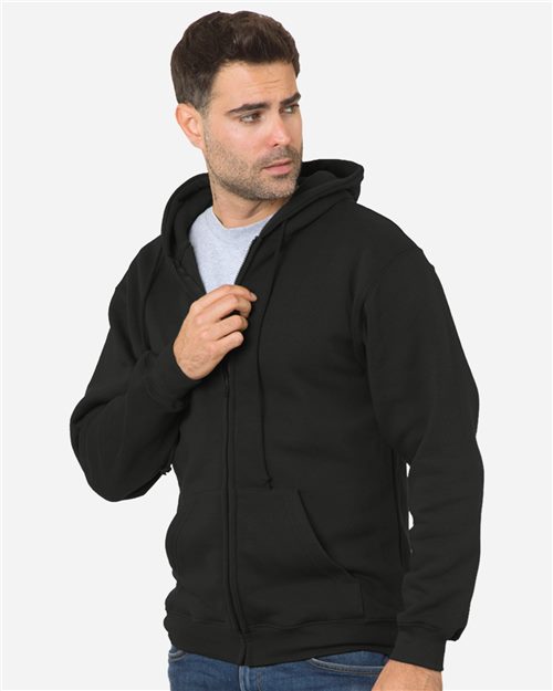 Bayside 900 Unisex USA-Made Full-Zip Hooded Sweatshirt