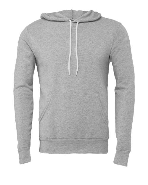 BELLA + CANVAS 3719 Unisex Sponge Fleece Hoodie Sweatshirt