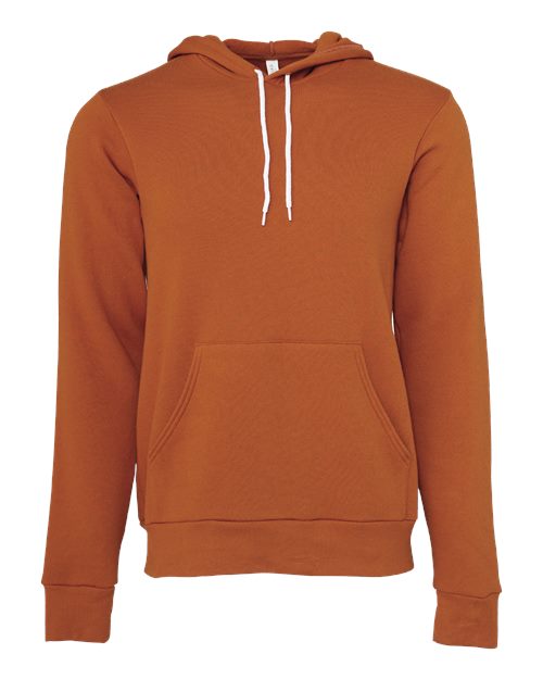 BELLA + CANVAS 3719 Unisex Sponge Fleece Hoodie Sweatshirt