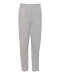 JERZEES 974MPR Unisex NuBlend® Open-Bottom Sweatpants with Pockets
