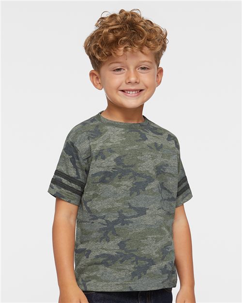 Rabbit Skins 3037 Toddler Football Fine Jersey Tee