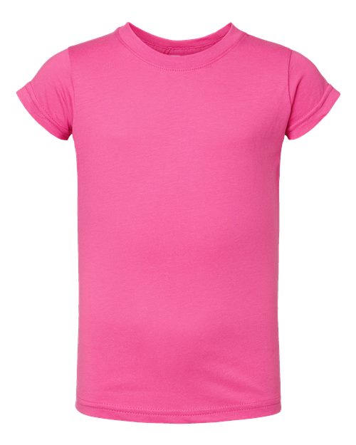 Rabbit Skins 3316 Toddler Girls Fine Jersey Tee