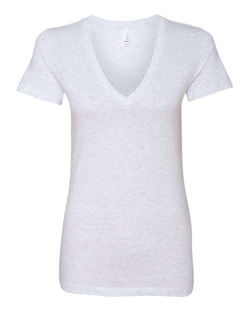 BELLA + CANVAS 6035 Women’s Jersey Deep V-Neck Tee