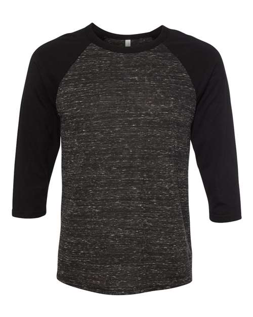 BELLA + CANVAS 3200 Unisex Three-Quarter Sleeve Baseball Tee