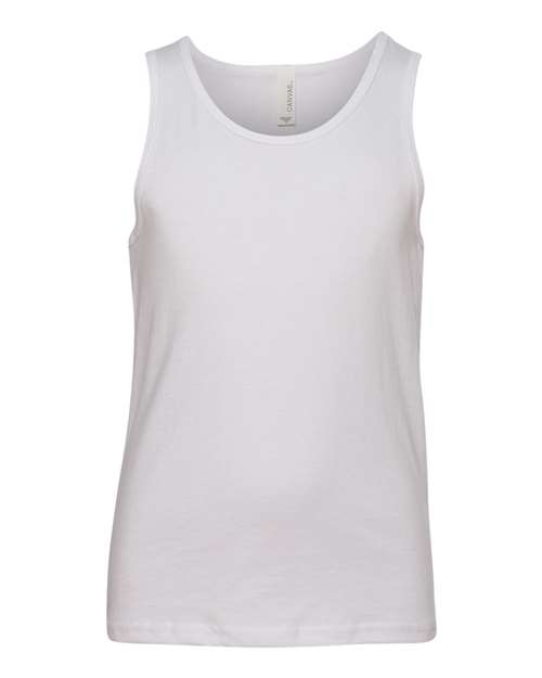 BELLA + CANVAS 3480Y Youth Jersey Tank
