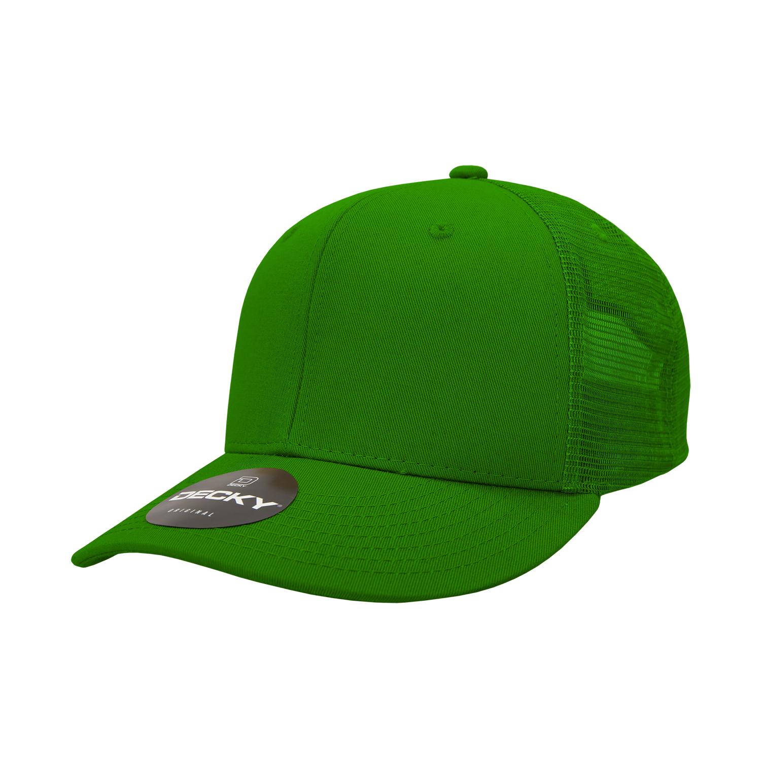 Decky 4006 6 Panel Mid Profile Structured Cotton Trucker