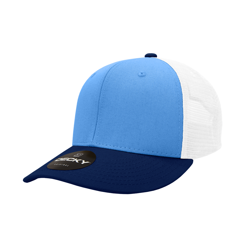 Decky 4006 6 Panel Mid Profile Structured Cotton Trucker