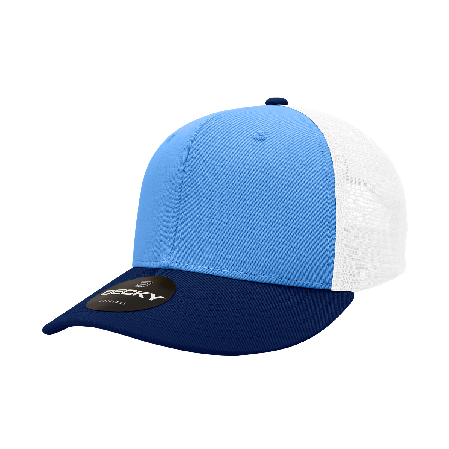 Decky 4006 6 Panel Mid Profile Structured Cotton Trucker