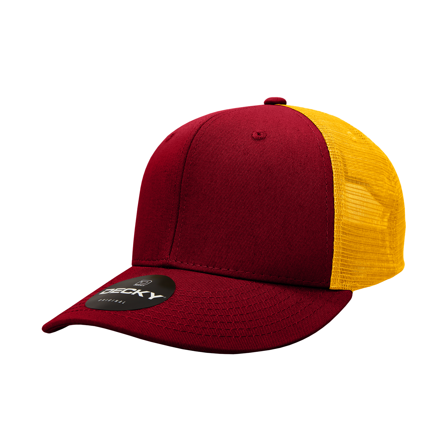 Decky 4006 6 Panel Mid Profile Structured Cotton Trucker