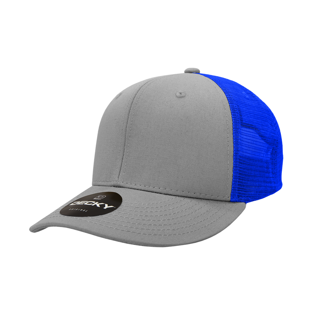 Decky 4006 6 Panel Mid Profile Structured Cotton Trucker