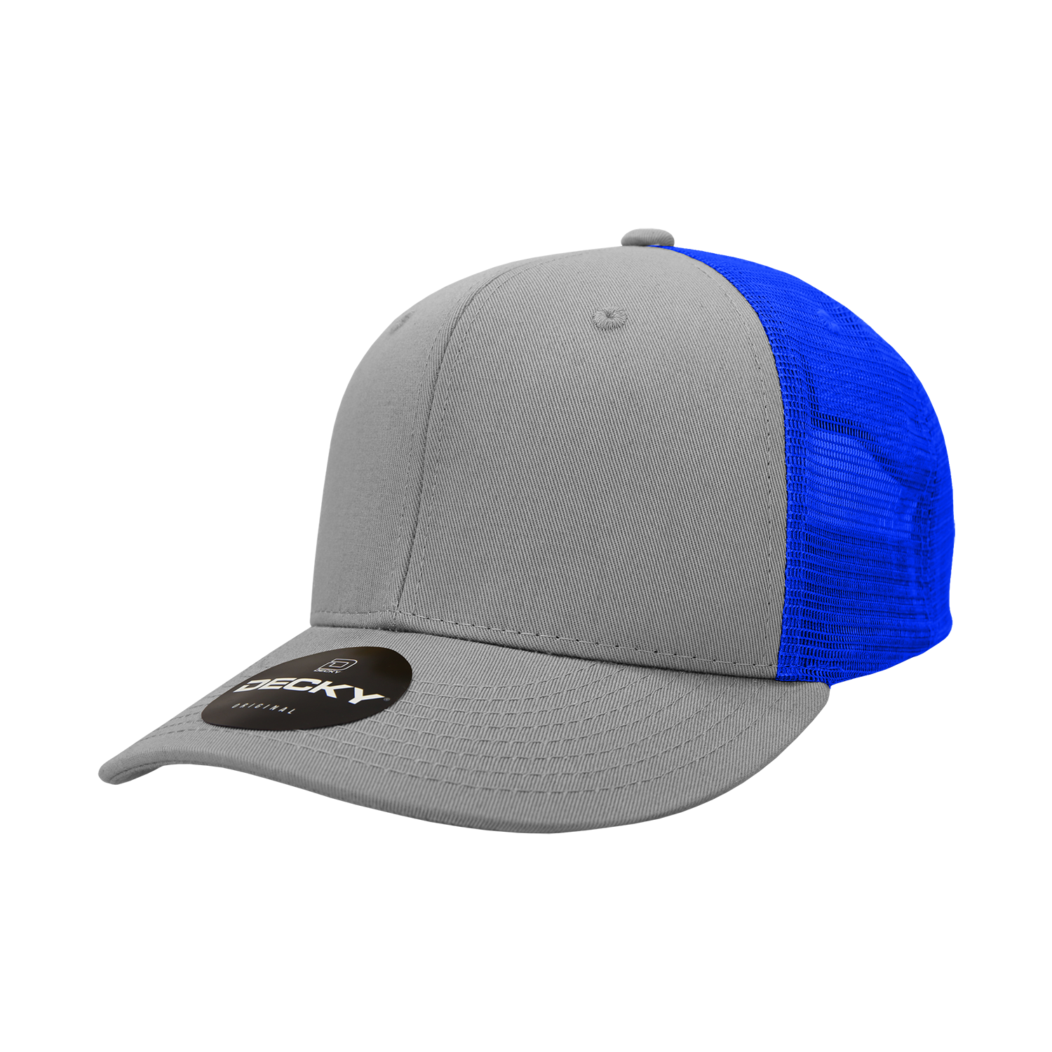 Decky 4006 6 Panel Mid Profile Structured Cotton Trucker