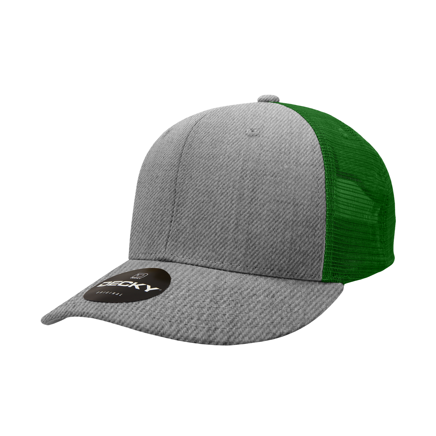 Decky 4006 6 Panel Mid Profile Structured Cotton Trucker