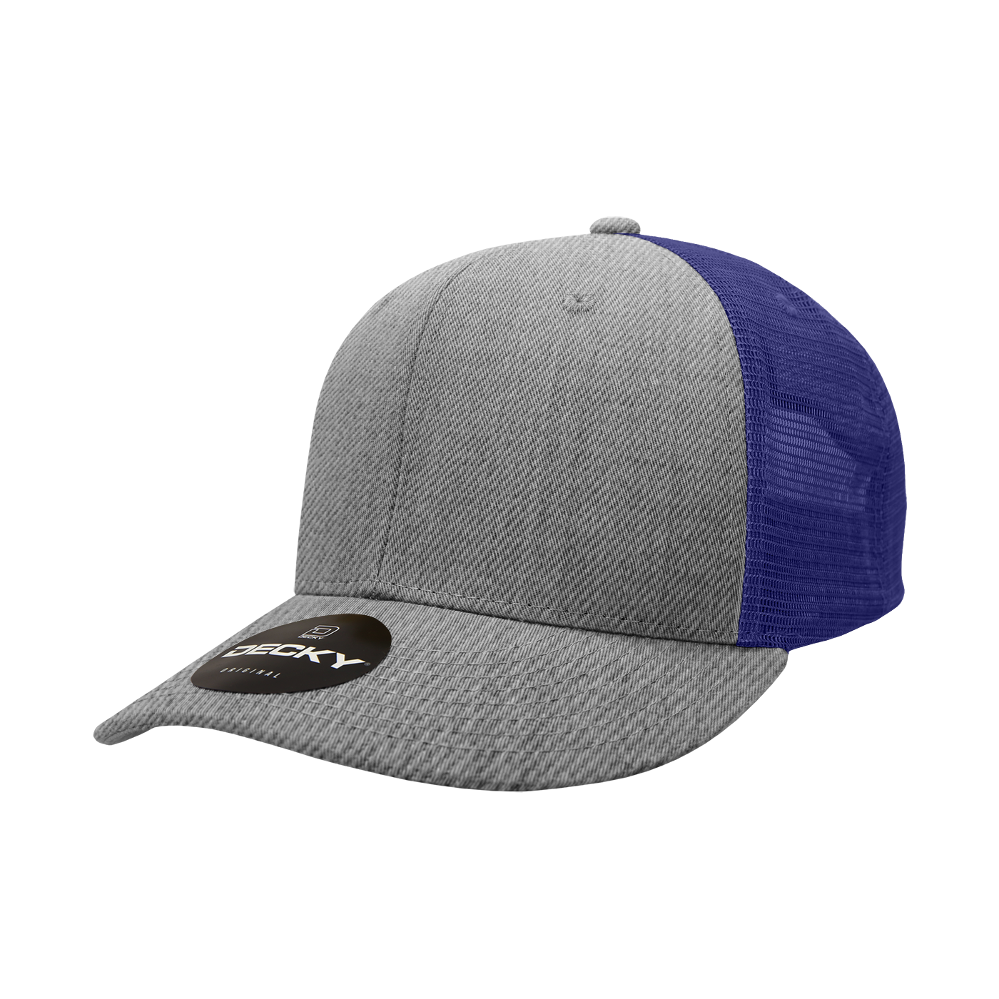 Decky 4006 6 Panel Mid Profile Structured Cotton Trucker