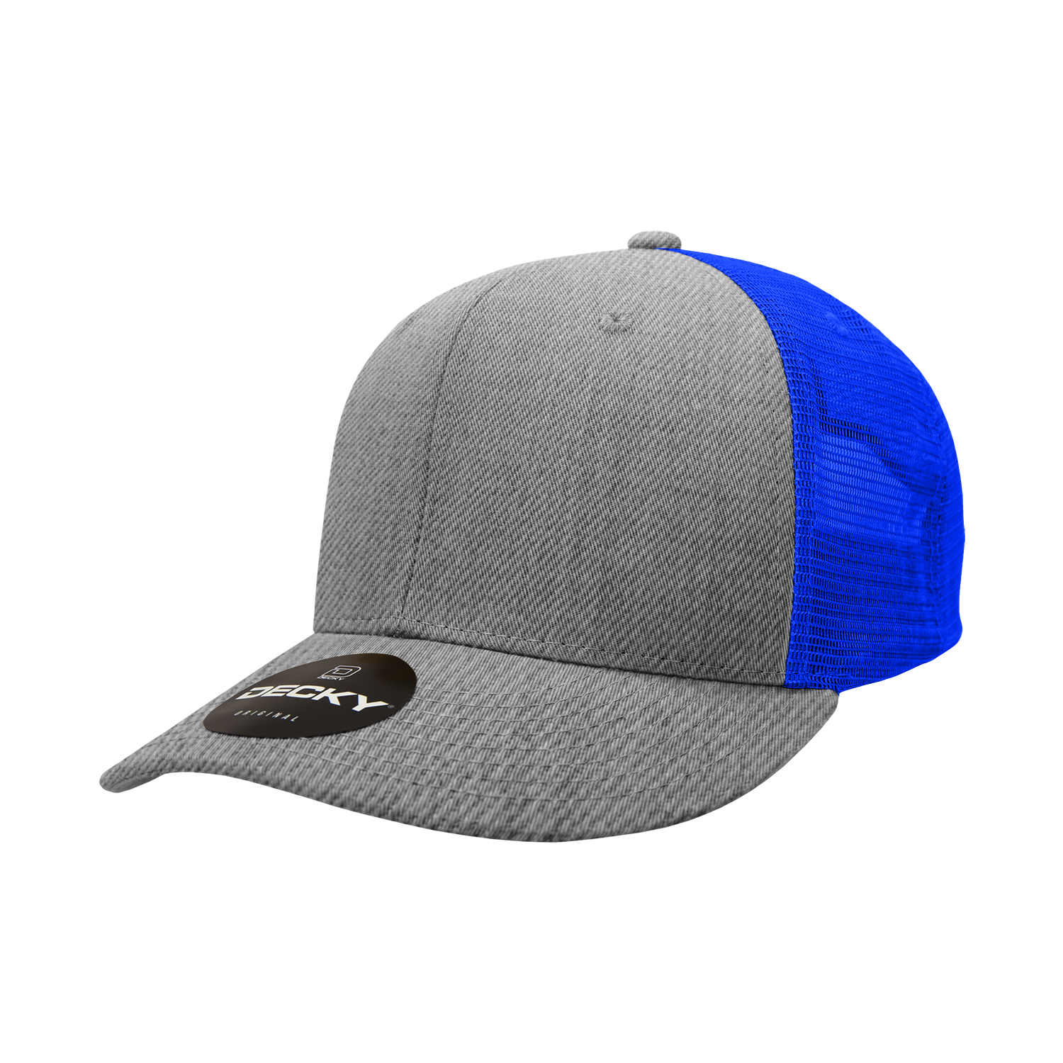 Decky 4006 6 Panel Mid Profile Structured Cotton Trucker