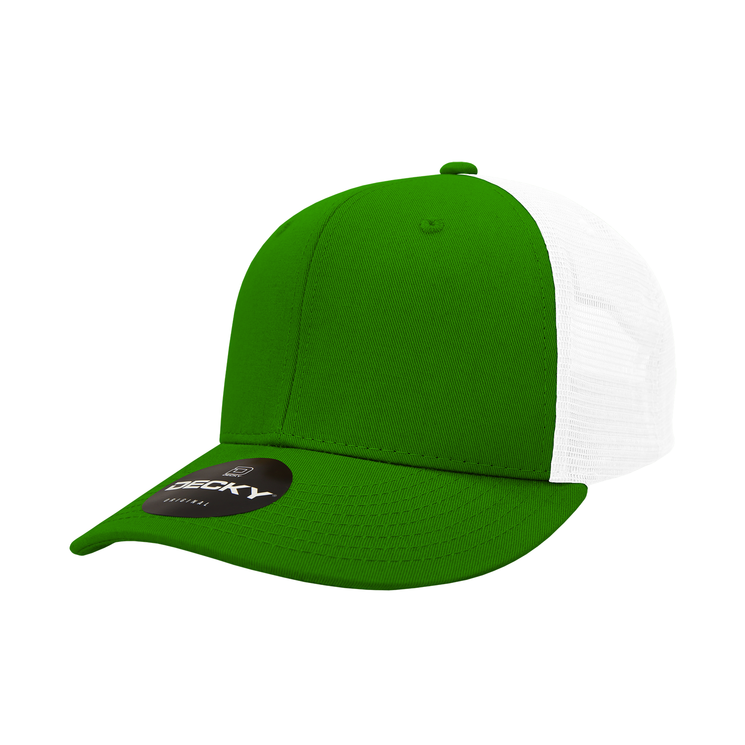 Decky 4006 6 Panel Mid Profile Structured Cotton Trucker