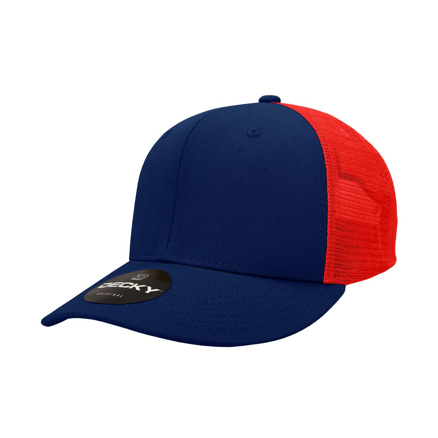 Decky 4006 6 Panel Mid Profile Structured Cotton Trucker
