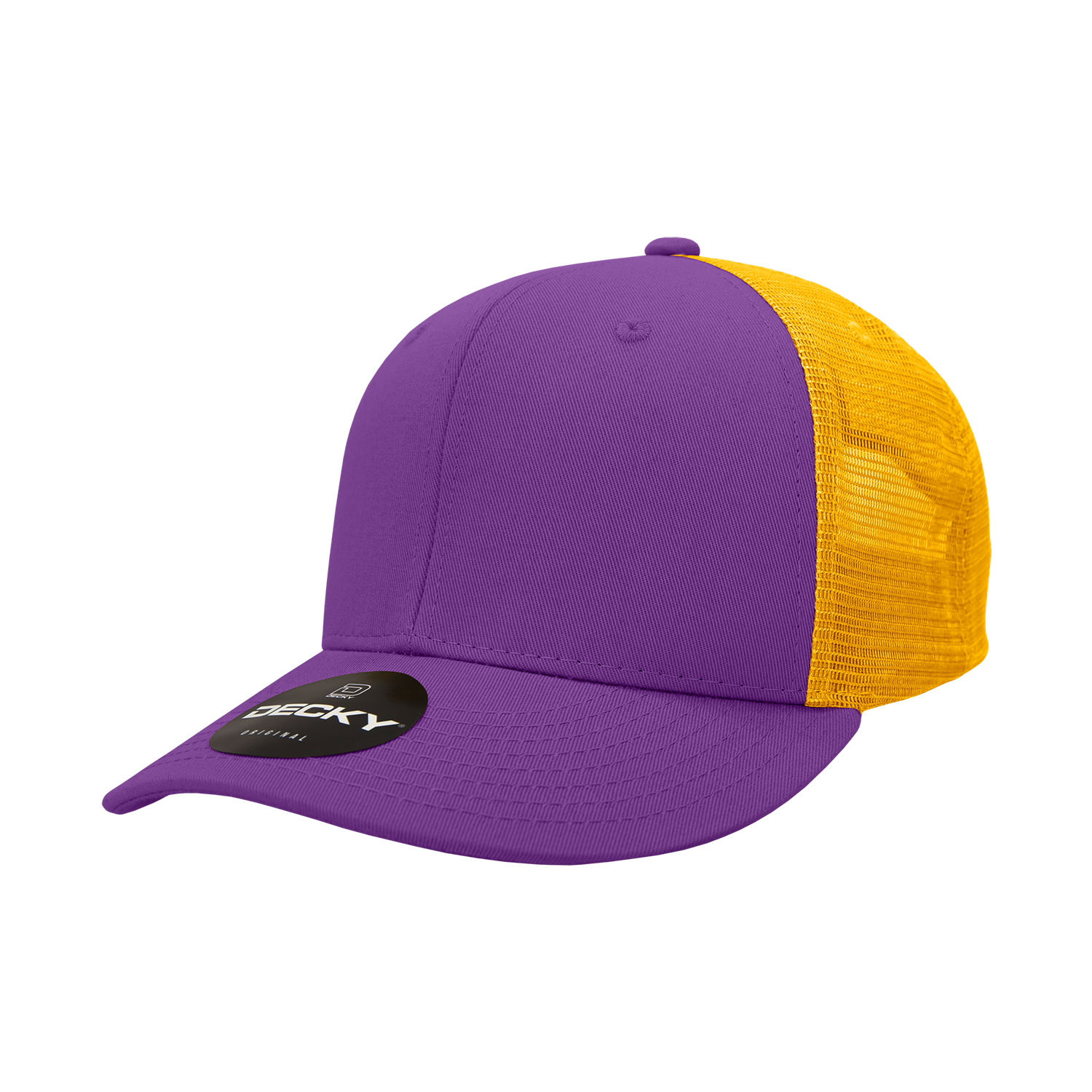 Decky 4006 6 Panel Mid Profile Structured Cotton Trucker
