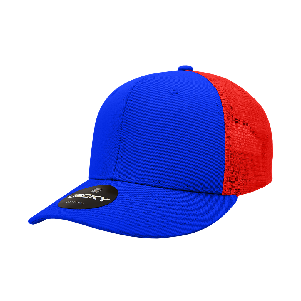 Decky 4006 6 Panel Mid Profile Structured Cotton Trucker