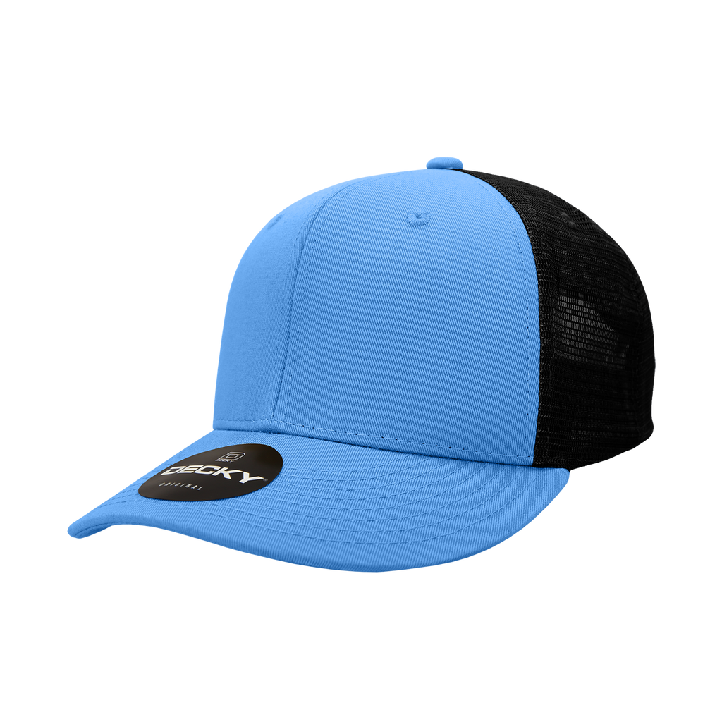 Decky 4006 6 Panel Mid Profile Structured Cotton Trucker