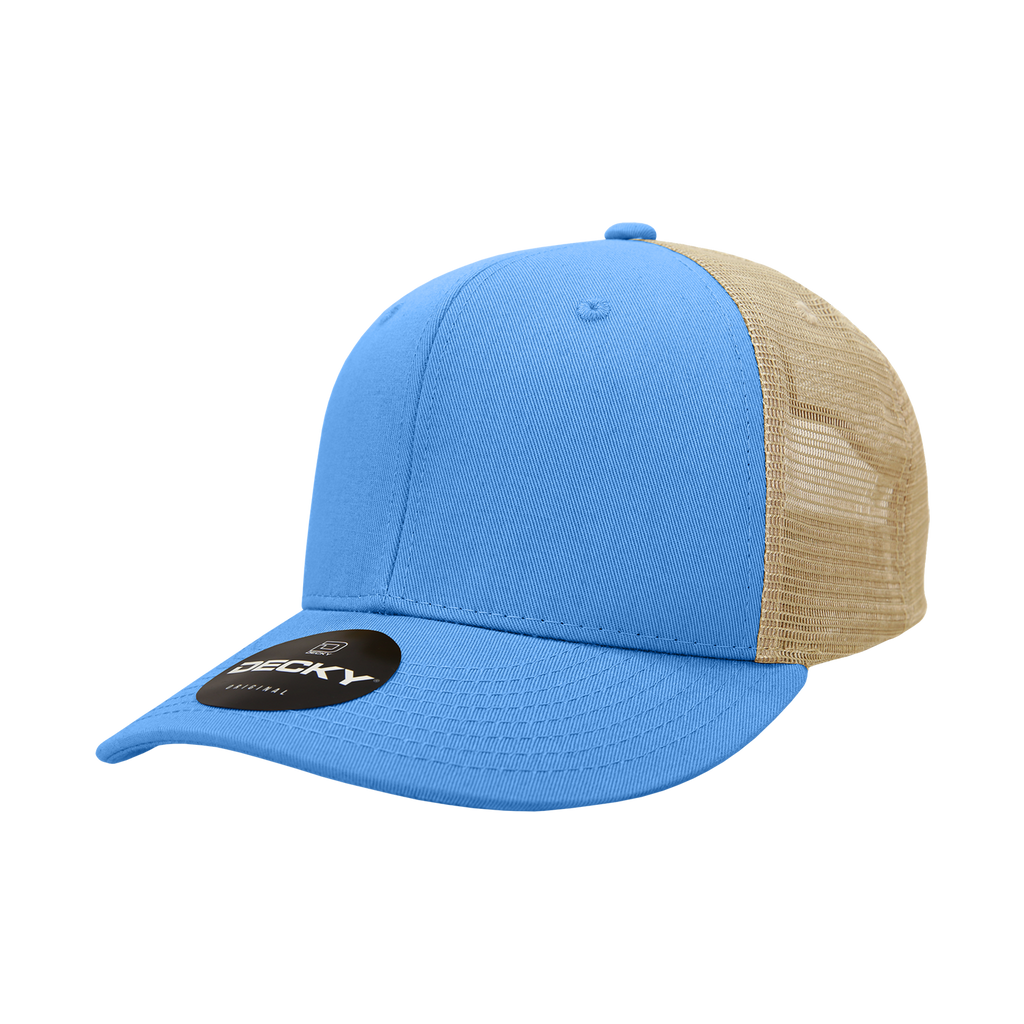 Decky 4006 6 Panel Mid Profile Structured Cotton Trucker