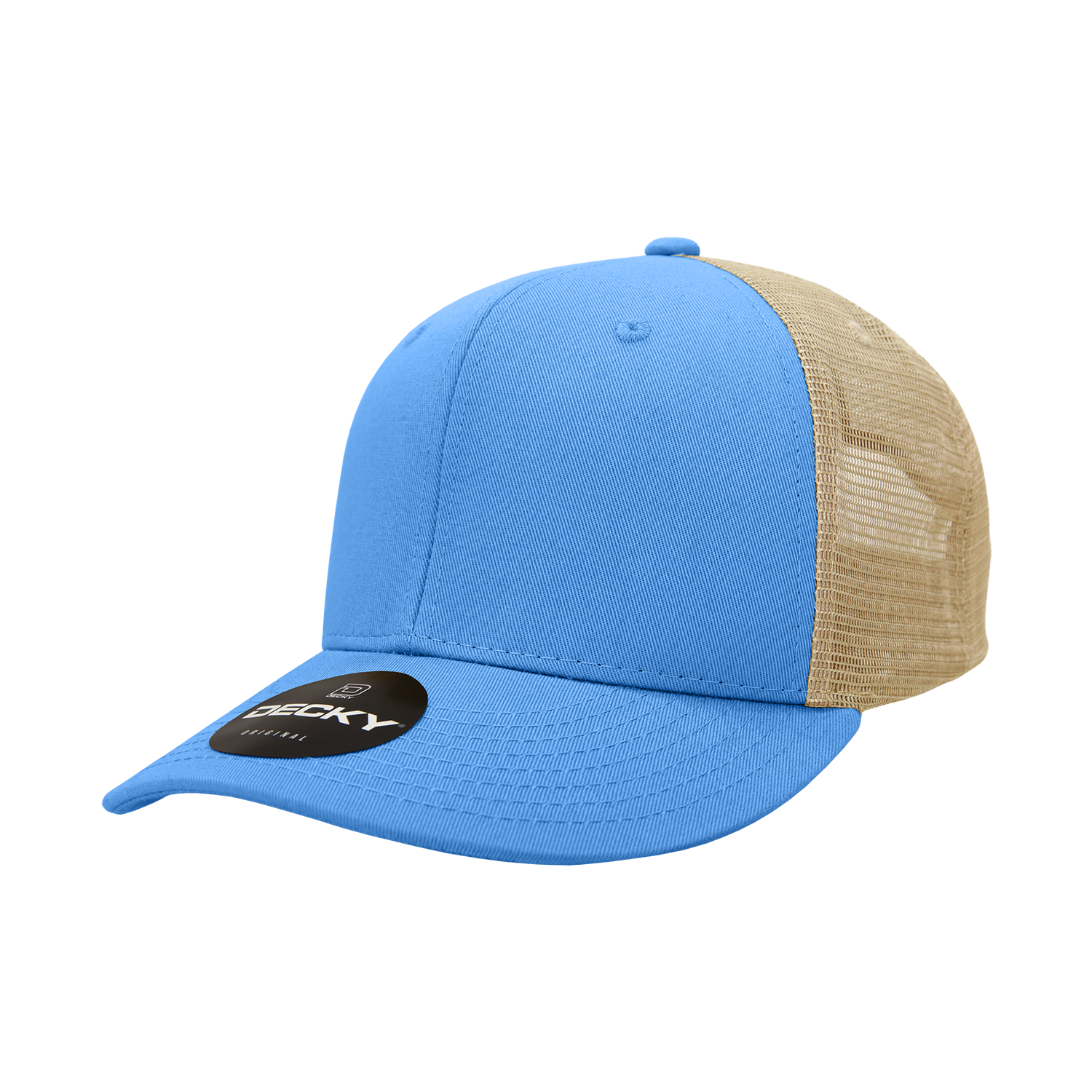 Decky 4006 6 Panel Mid Profile Structured Cotton Trucker