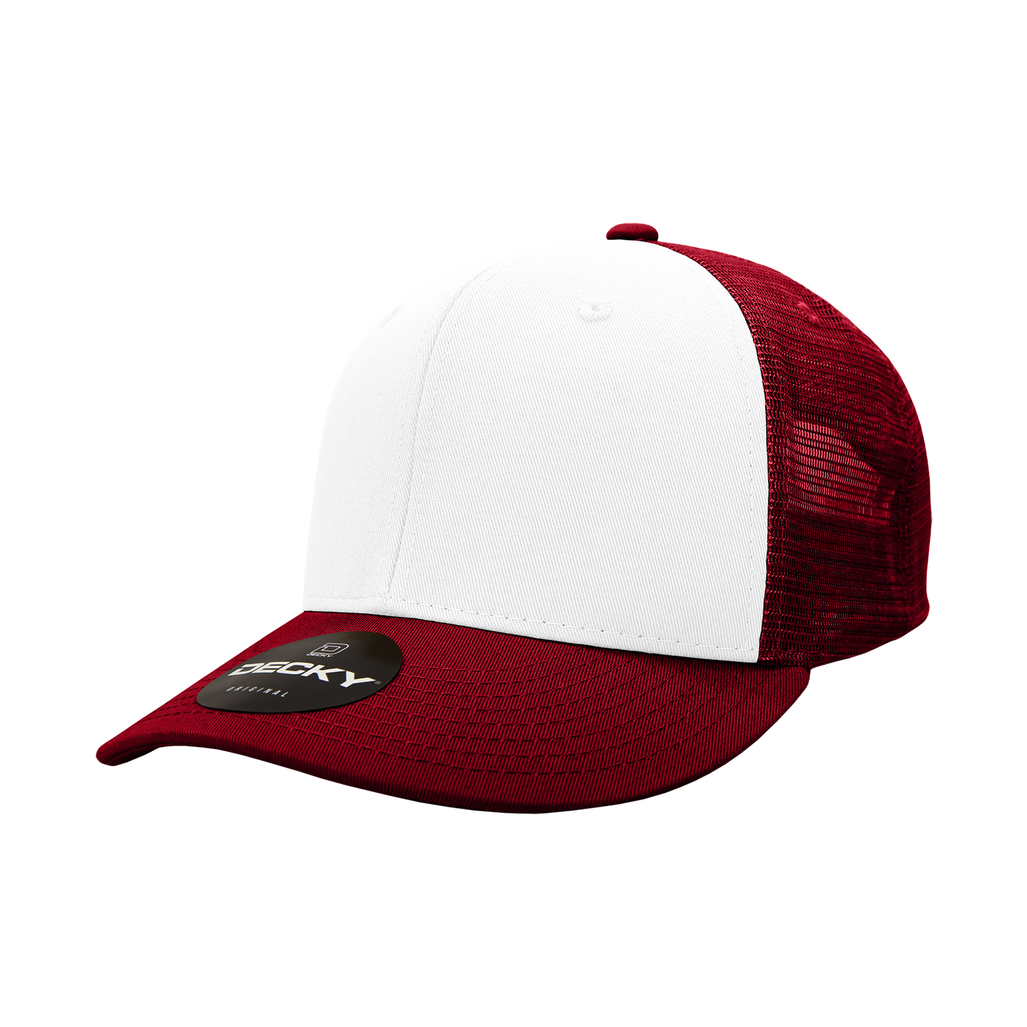 Decky 4006 6 Panel Mid Profile Structured Cotton Trucker