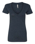 Next Level 6640 Women’s CVC Deep V-Neck T-Shirt