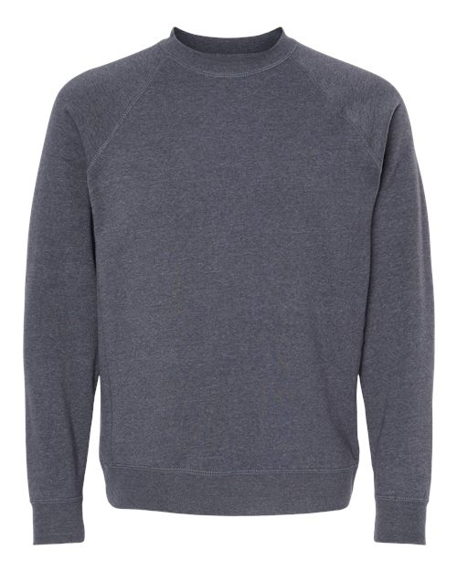 Independent Trading Co. PRM30SBC Unisex Special Blend Raglan Crewneck Sweatshirt