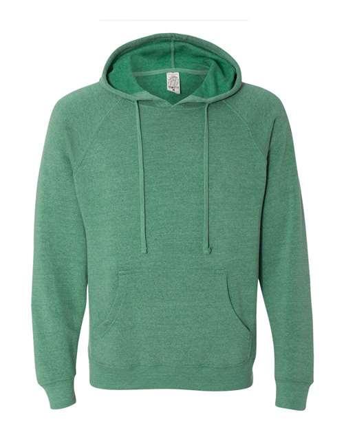 Independent Trading Co. PRM33SBP Unisex Special Blend Raglan Hooded Sweatshirt