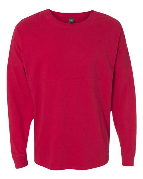 J. America 8229 Unisex Game Day Jersey Long Sleeve T-Shirt