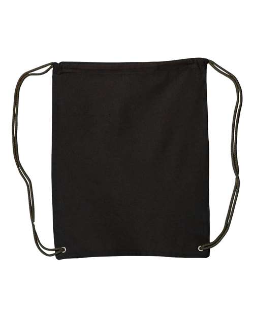 Liberty Bags 8875 Canvas Drawstring Backpack