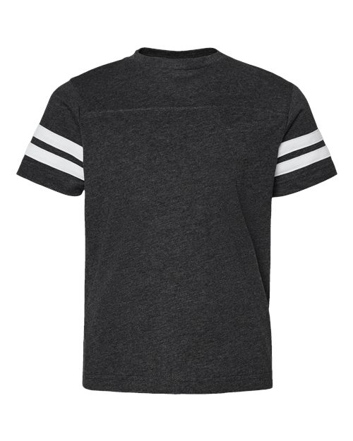 LAT 6137 Youth Football Fine Jersey Tee