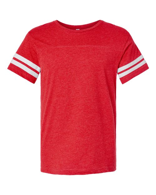 LAT 6937 Unisex Football Fine Jersey Tee