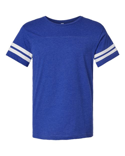 LAT 6937 Unisex Football Fine Jersey Tee